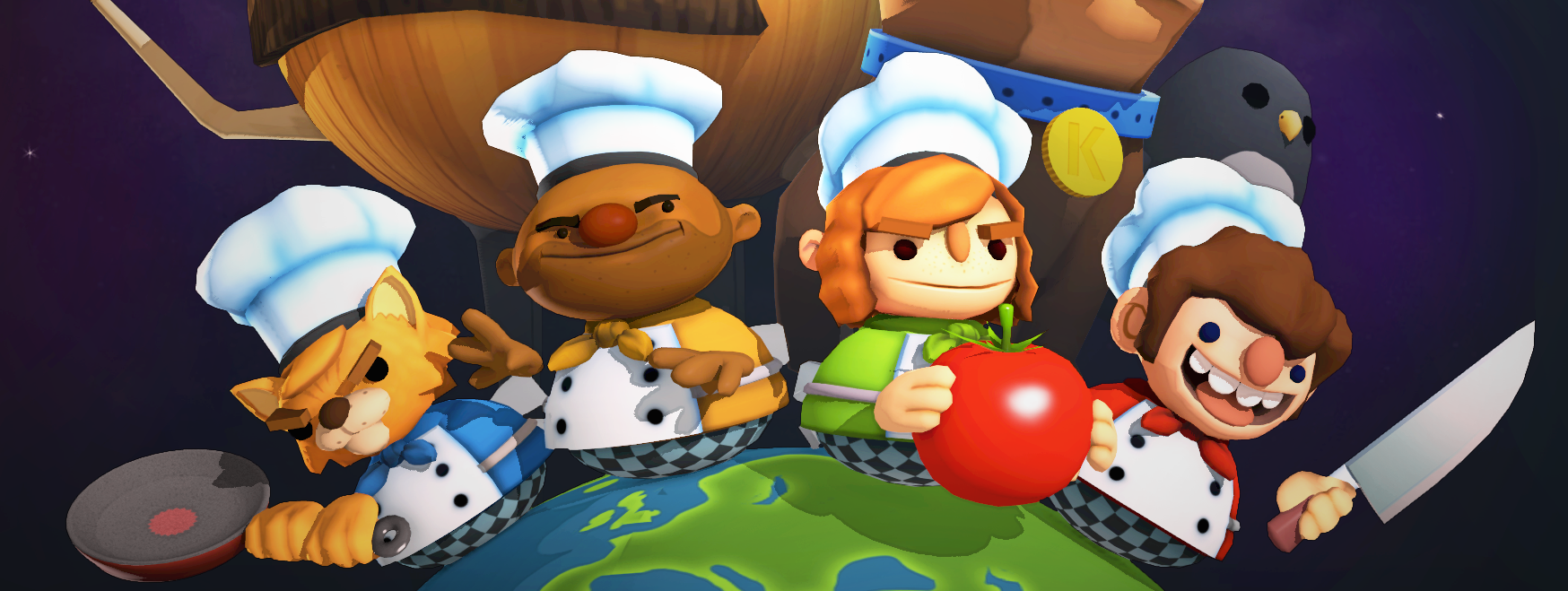 لعبة Overcooked متوفرة مجاناً على متجر Epic Games