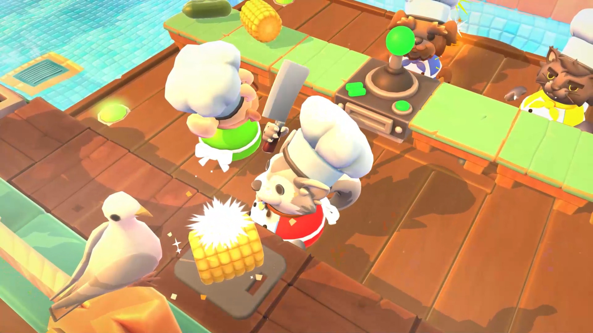 لعبة Overcooked 2 مجانية على Epic Games