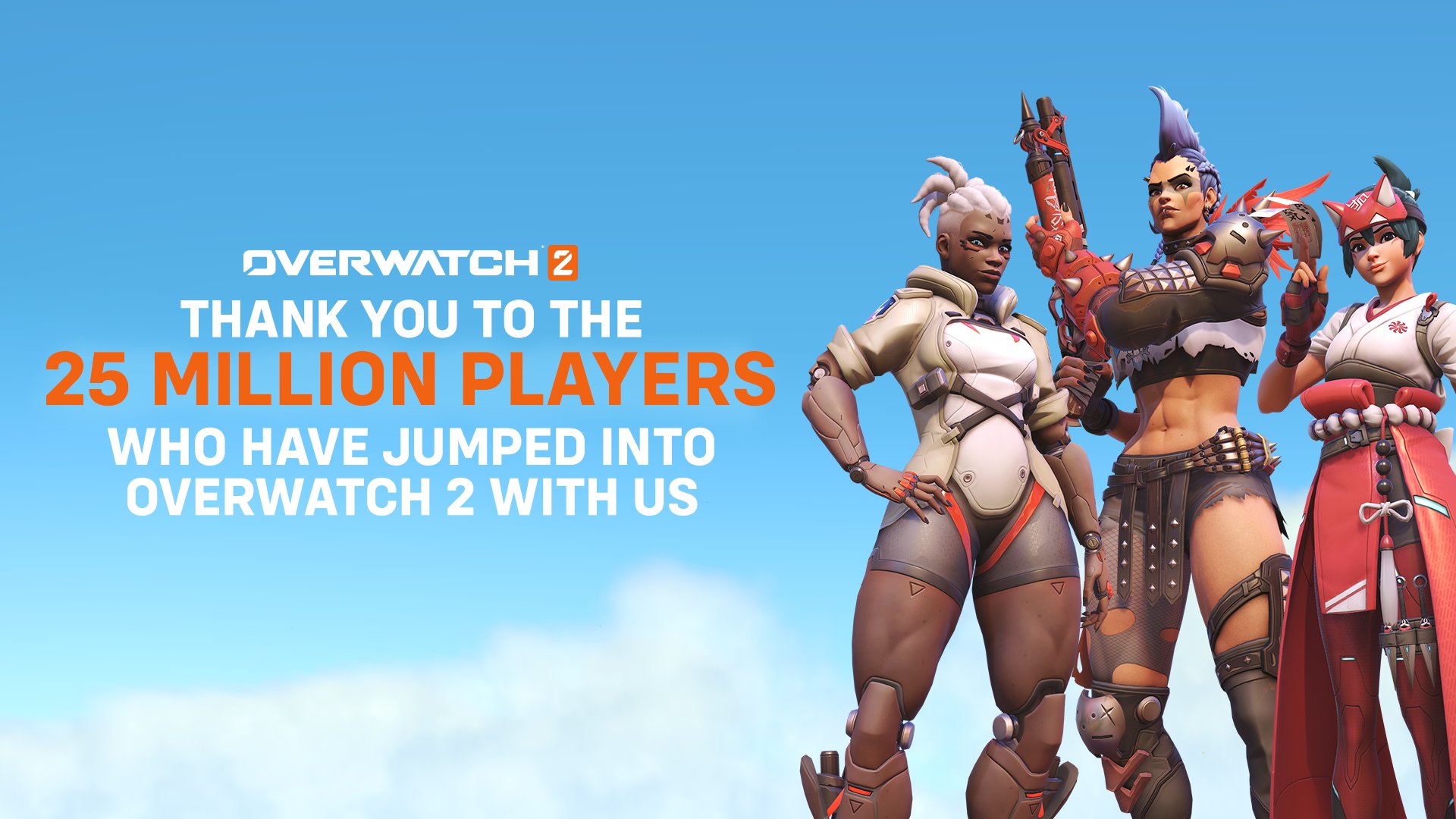 لعبة Overwatch 2 تتجاوز 25 مليون لاعب في 10 أيام فقط