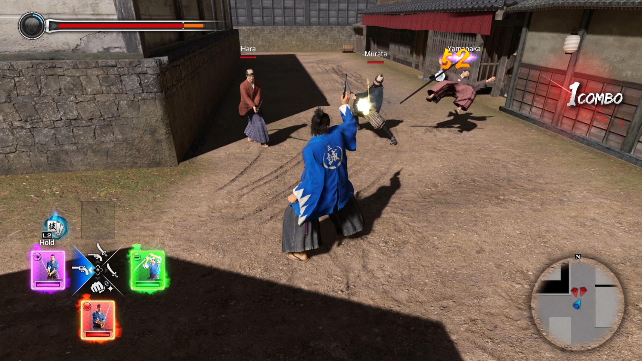 مراجعة لعبة Like a Dragon: Ishin!