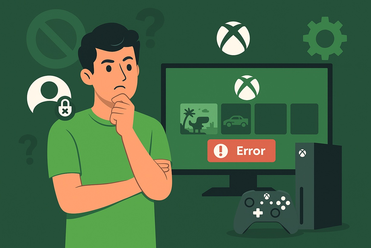 مشكلة شائعة في Xbox: الأونلاين مش شغّال رغم وجود اشتراك GamePass أو Live Gold