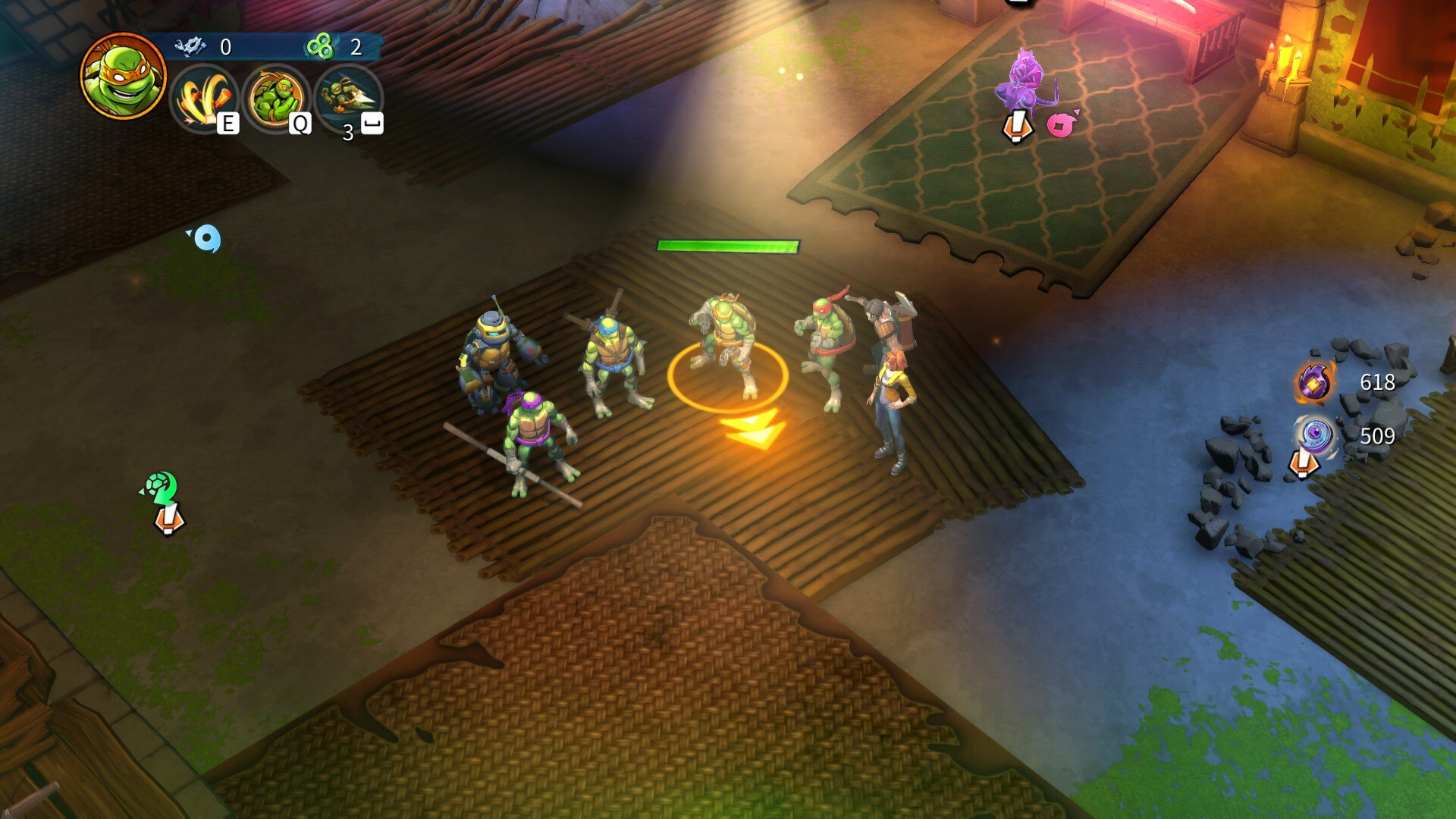 مراجعه لعبه Teenage Mutant Ninja Turtles: Splintered Fate
