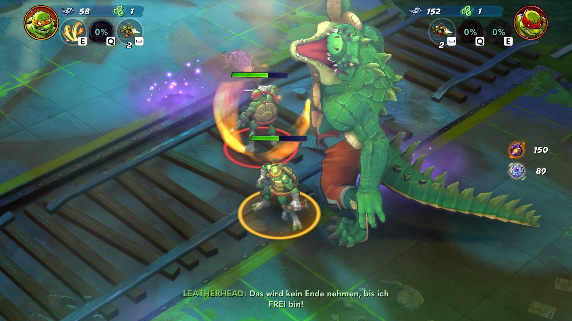 مراجعه لعبه Teenage Mutant Ninja Turtles: Splintered Fate