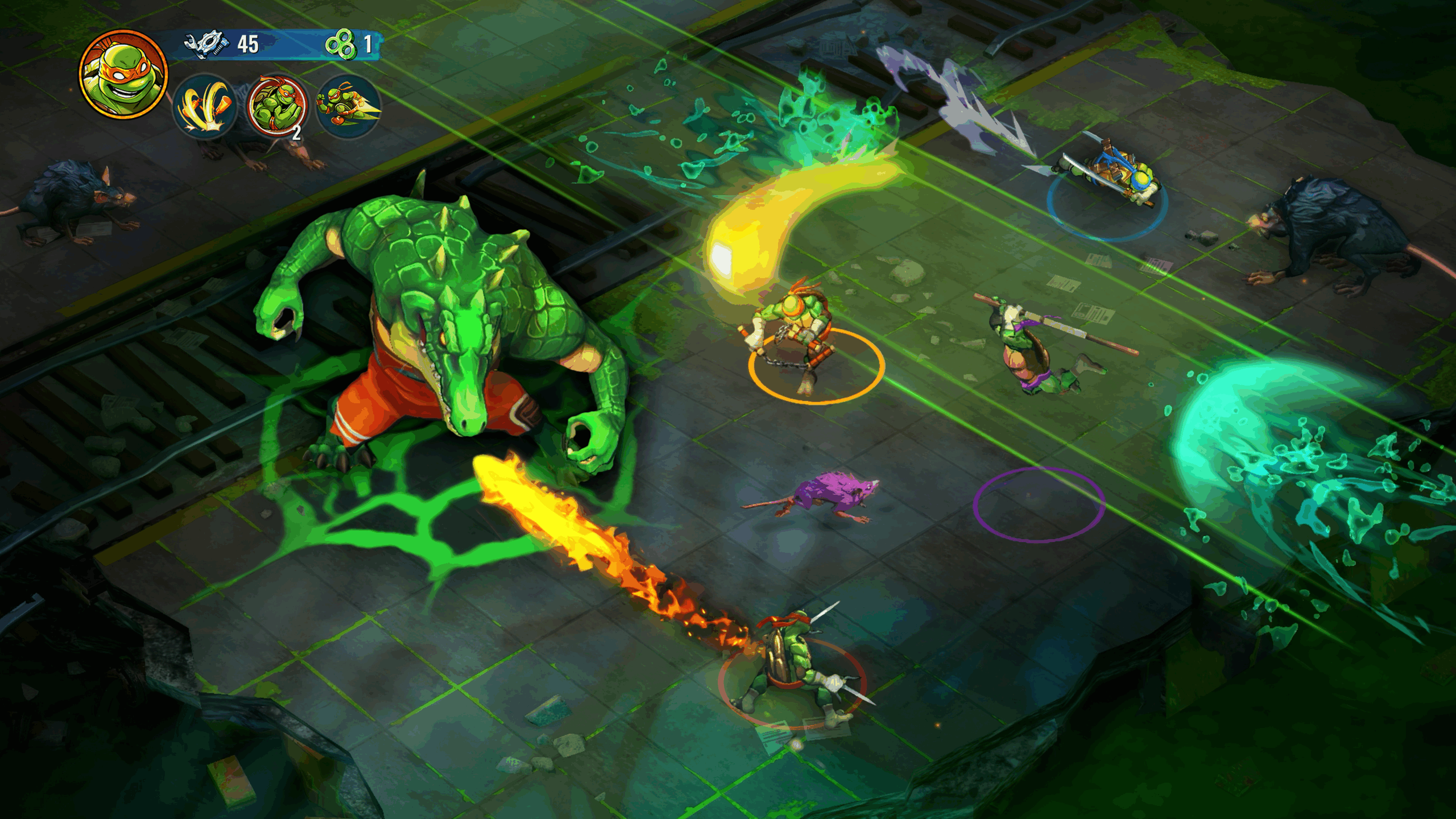 مراجعه لعبه Teenage Mutant Ninja Turtles: Splintered Fate